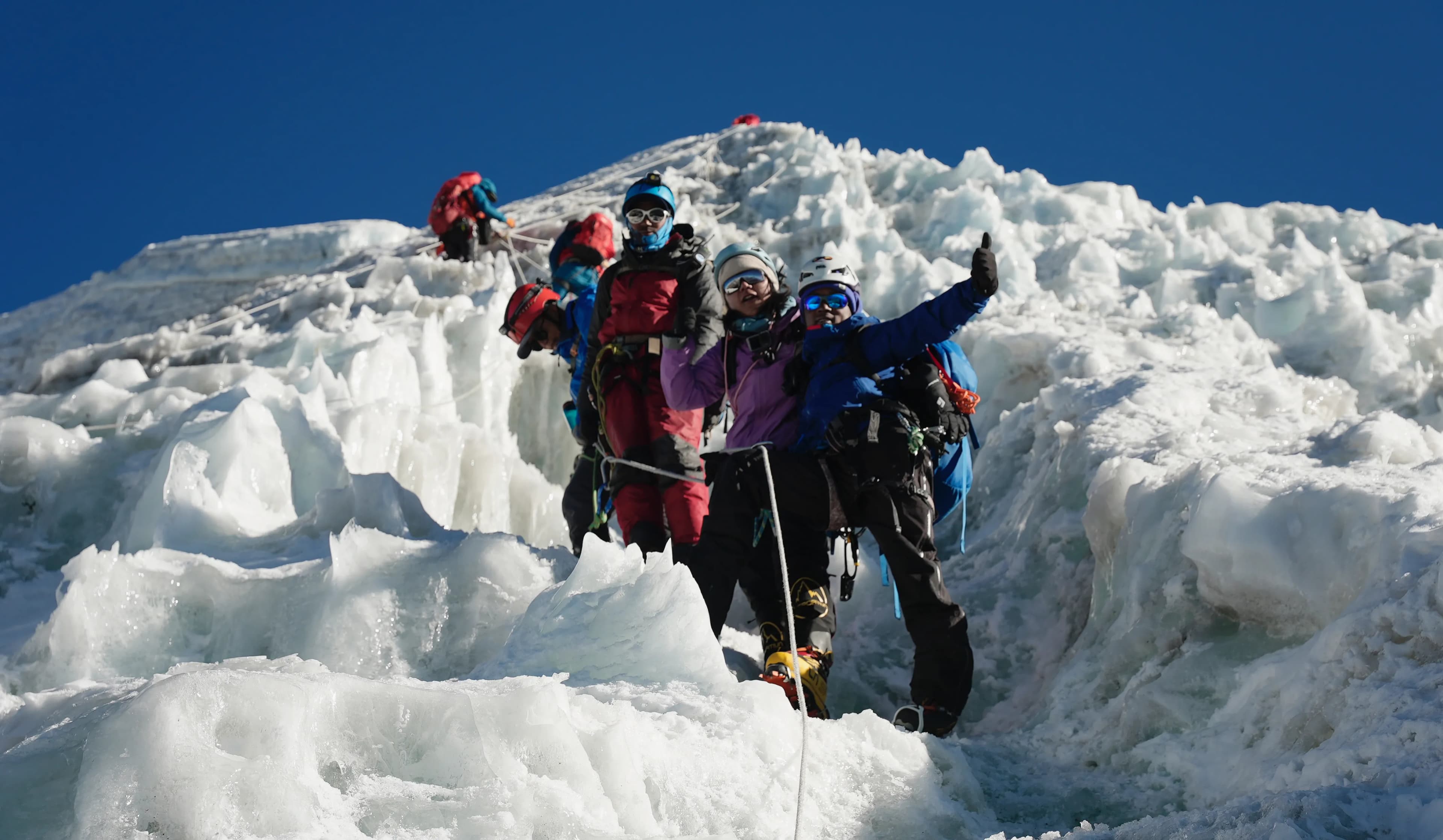 3 Peaks Climbing - Mera - Island - Lobuche with Everest Base Camp